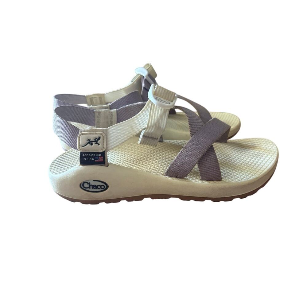 Chaco Z1 Classic Sandals Women's Size 6 Lavender Purple cream